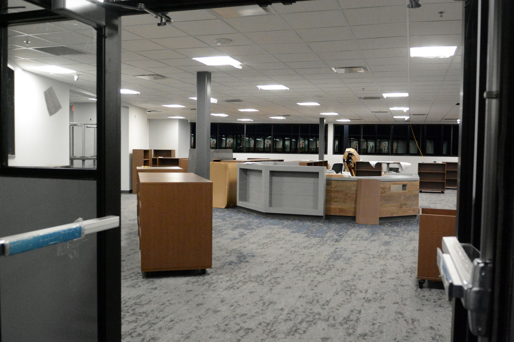 Tour of Jack Young Middle School construction, Dec. 7